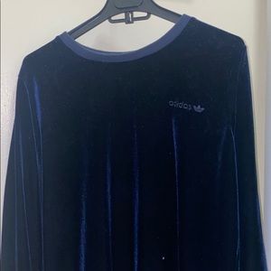 Blue sweater shirt